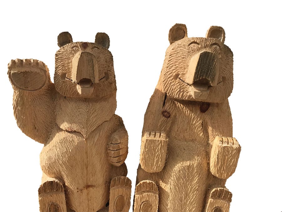 The Right To Bear Arts Tahoe Quarterly, Wooden Carved Bear Statues