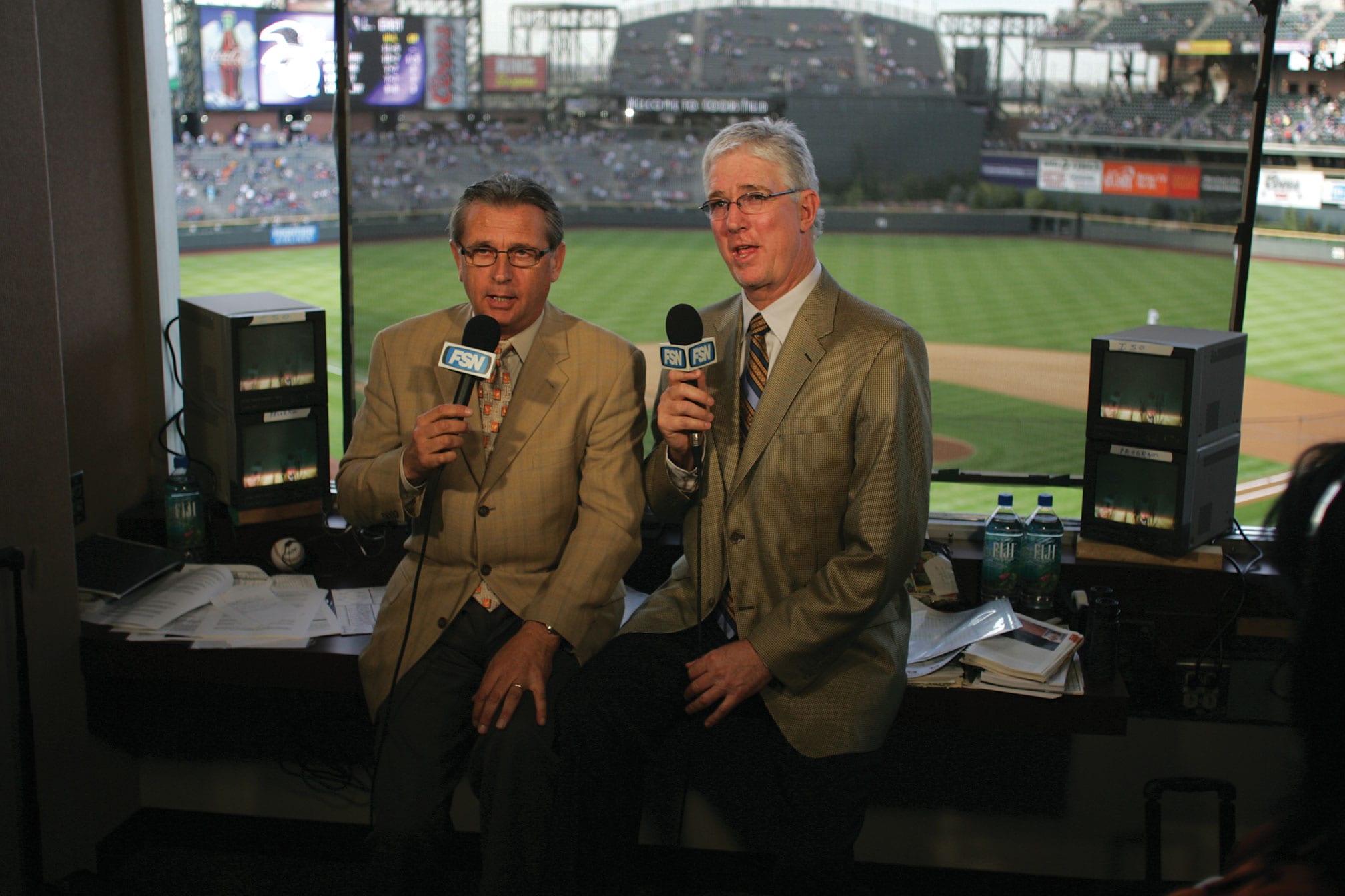 The Giant friendship between San Francisco Giants announcers Mike Krukow  and Duane Kuiper