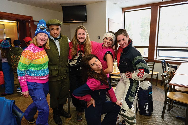 Squaw Valley Alpine Meadows hosts throwback après party