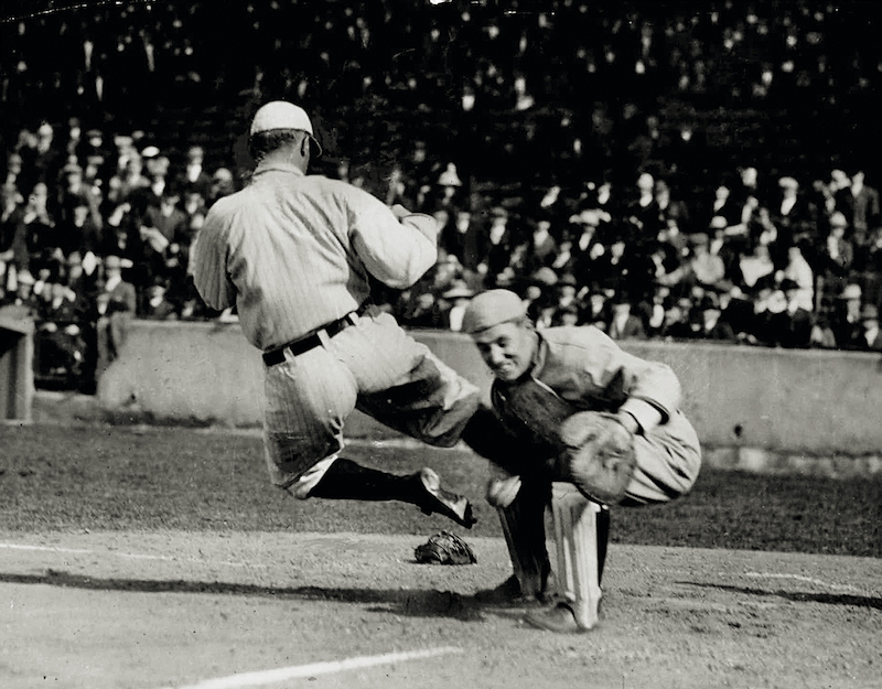 Ty Cobb In His Baseball Uniform by Bettmann