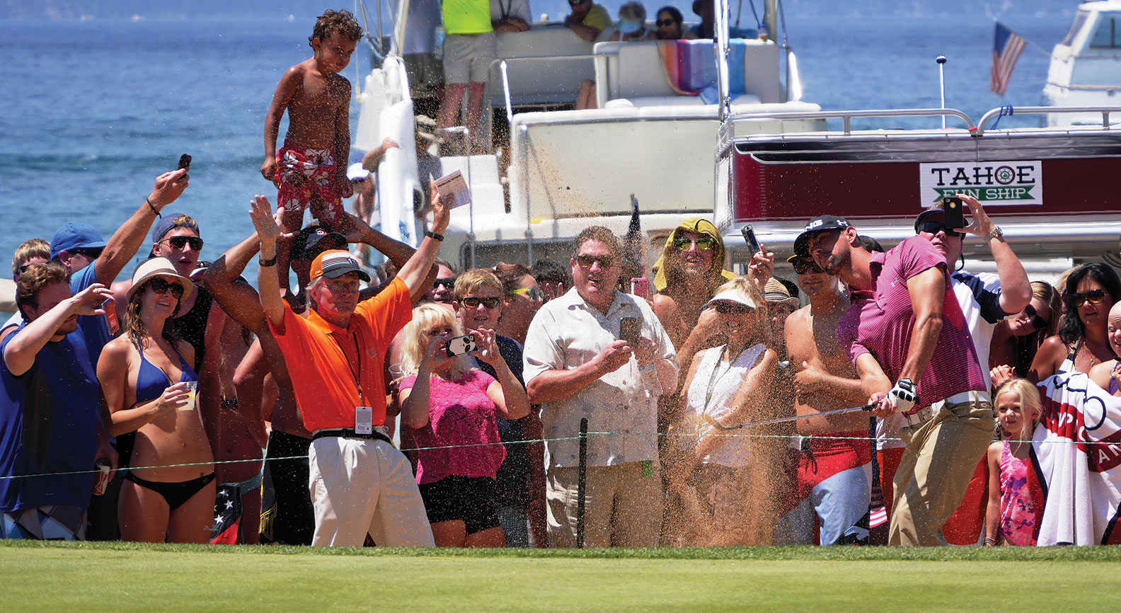 Lake Tahoe hosts American Century Championship celebrity golf